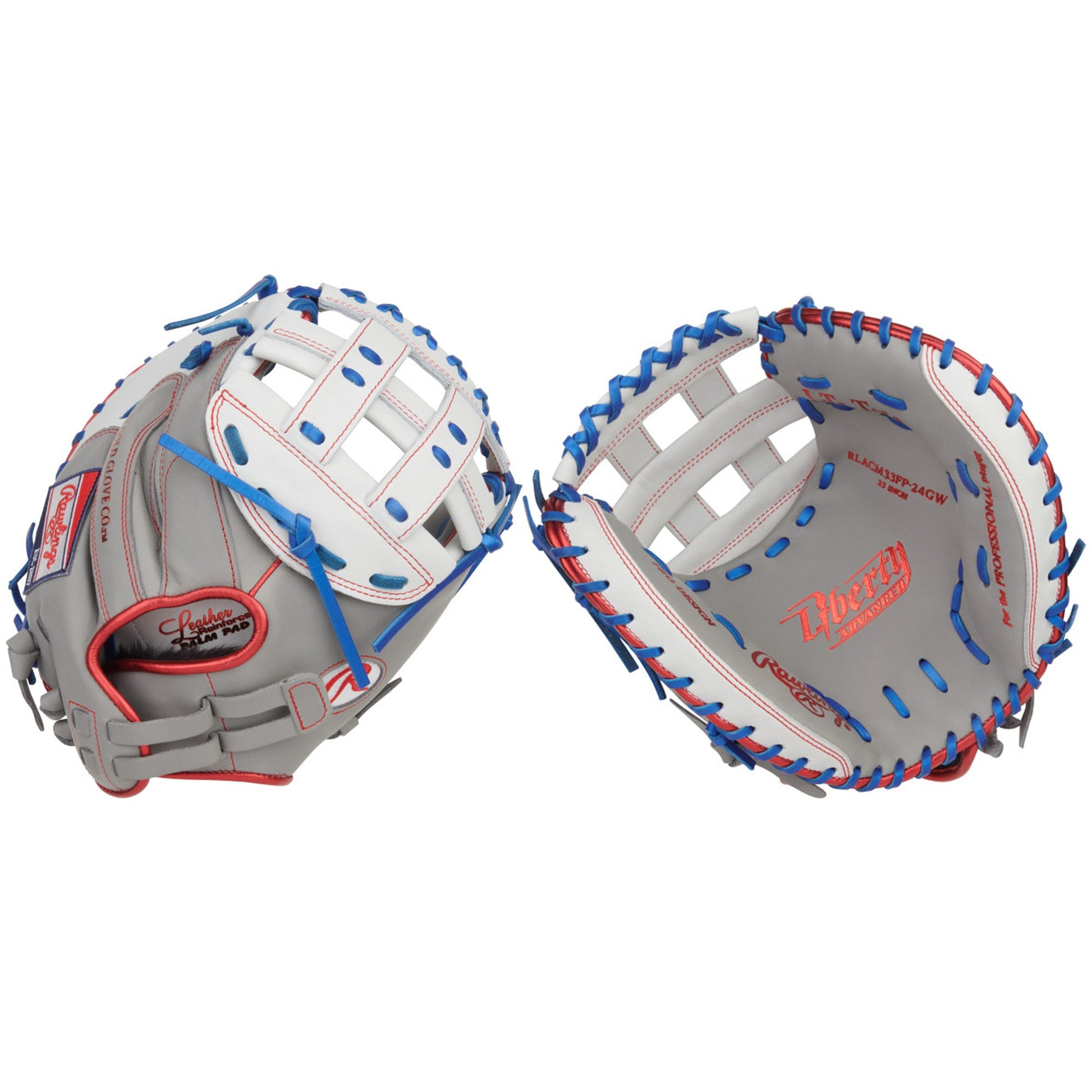 Rawlings RLACM33FP-24GW Liberty Advanced 33" Fastpitch Catcher's Glove