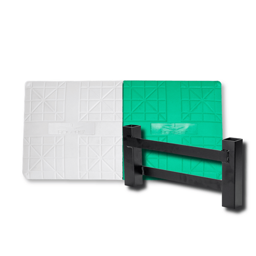 Rogers Pro-Style Double First Base White/Green RPS-DBL-FST-G