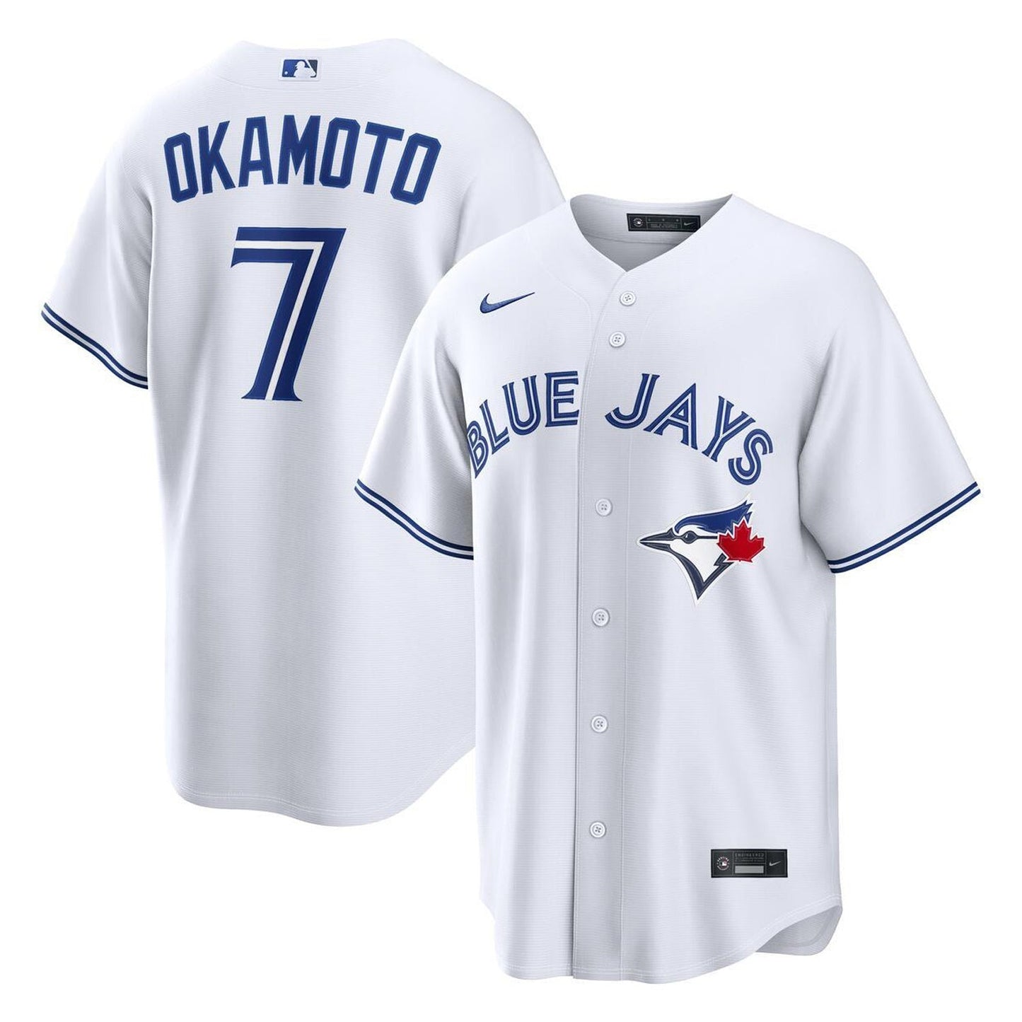 Nike MLB Toronto Blue Jays Kazuma Okamoto Jersey