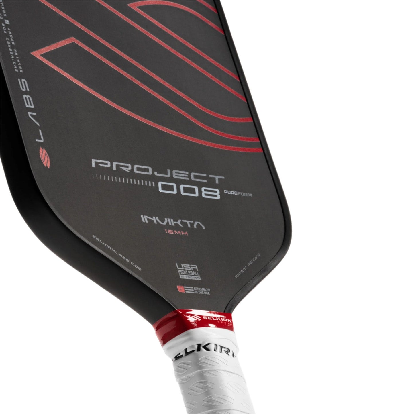 Selkirk LABS Project 008 16mm Pickleball Paddle