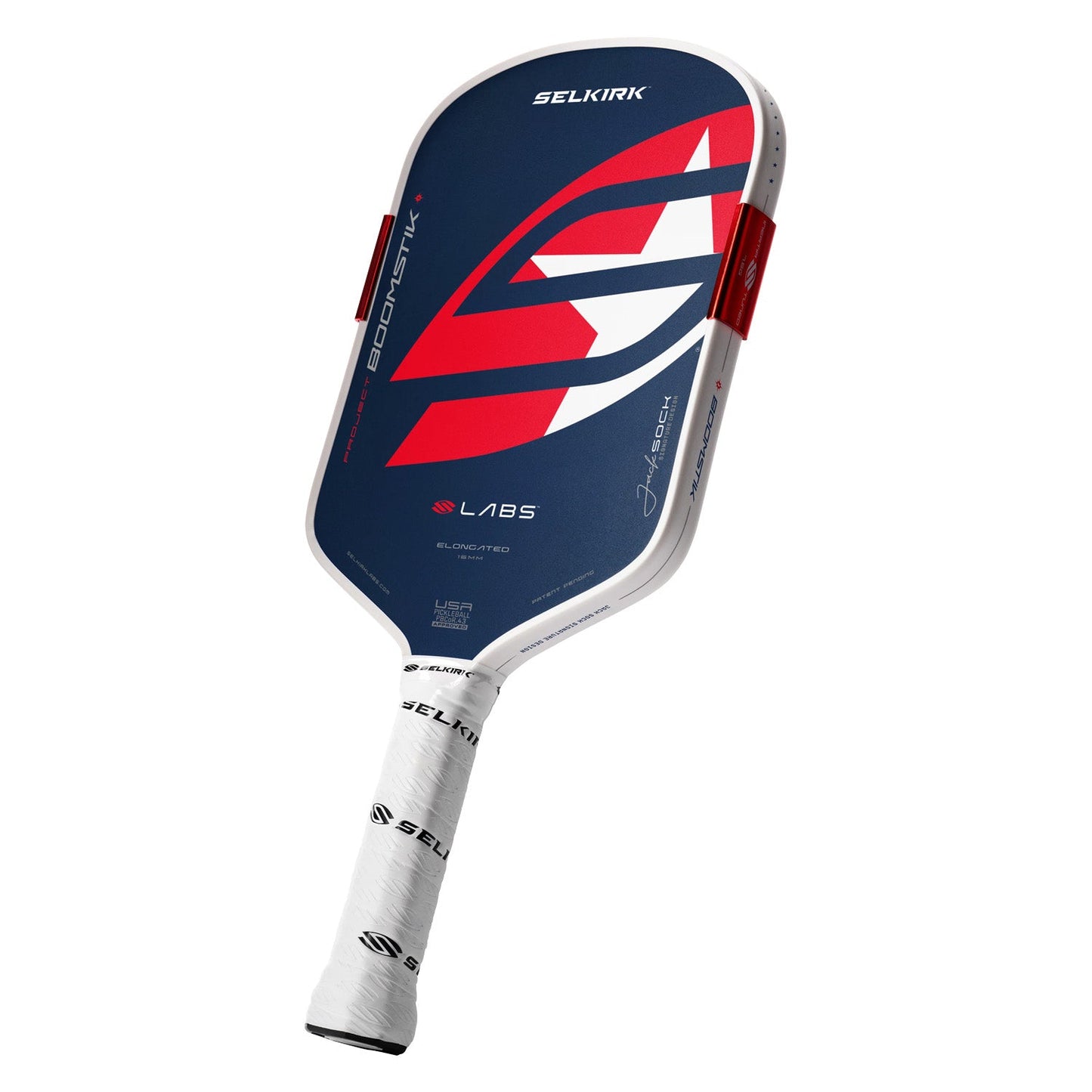 Selkirk LABS Project Boomstik Elongated Jack Sock Signature Paddle