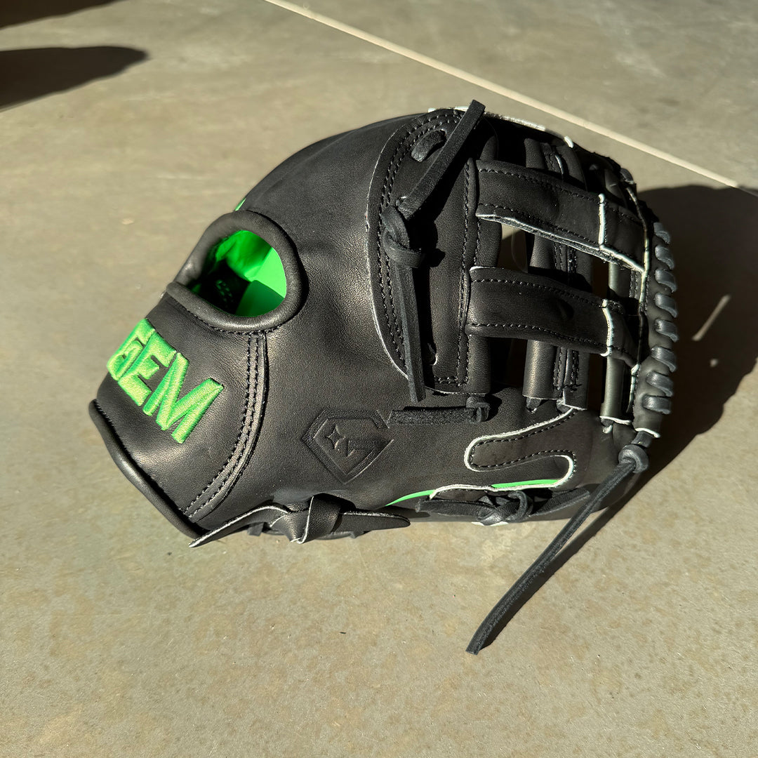 Gem Gloves Softball Fielding Glove - GEM081 Shadow Slime