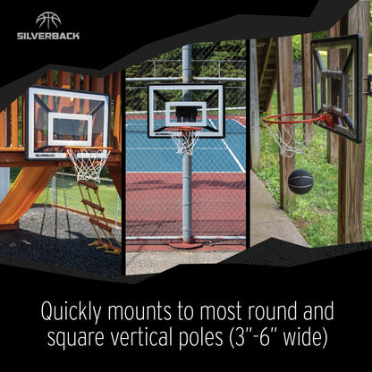 Silverback Junior Basketball Hoop