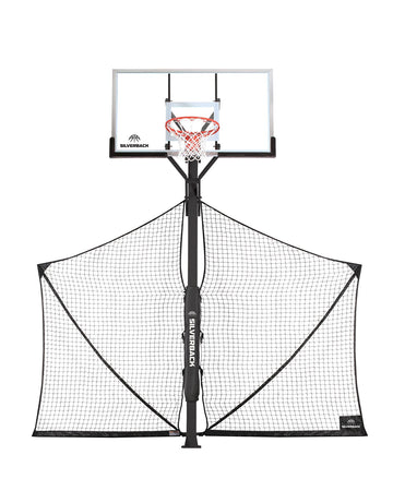 Silverback Yard Guard - Basketball Return Net - Basketball rebounder