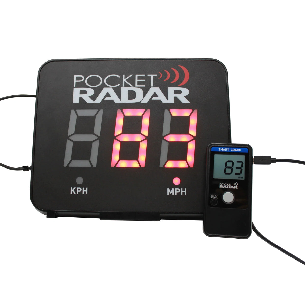 Smart Display for Smart Coach Pocket Radar