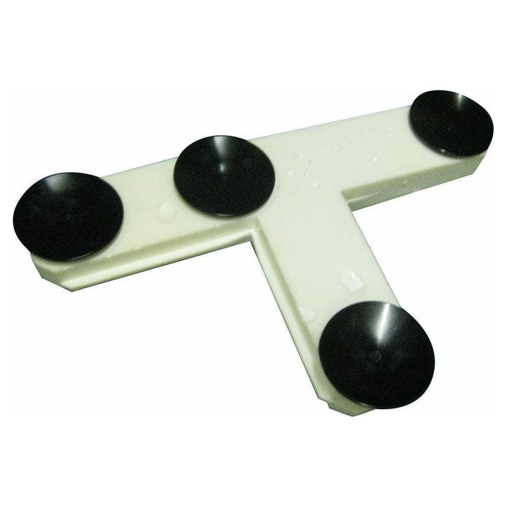 Soft Touch Set of 3 14” Indoor Base Covers W/ Mounting Tees, And Friction Pads IN1400
