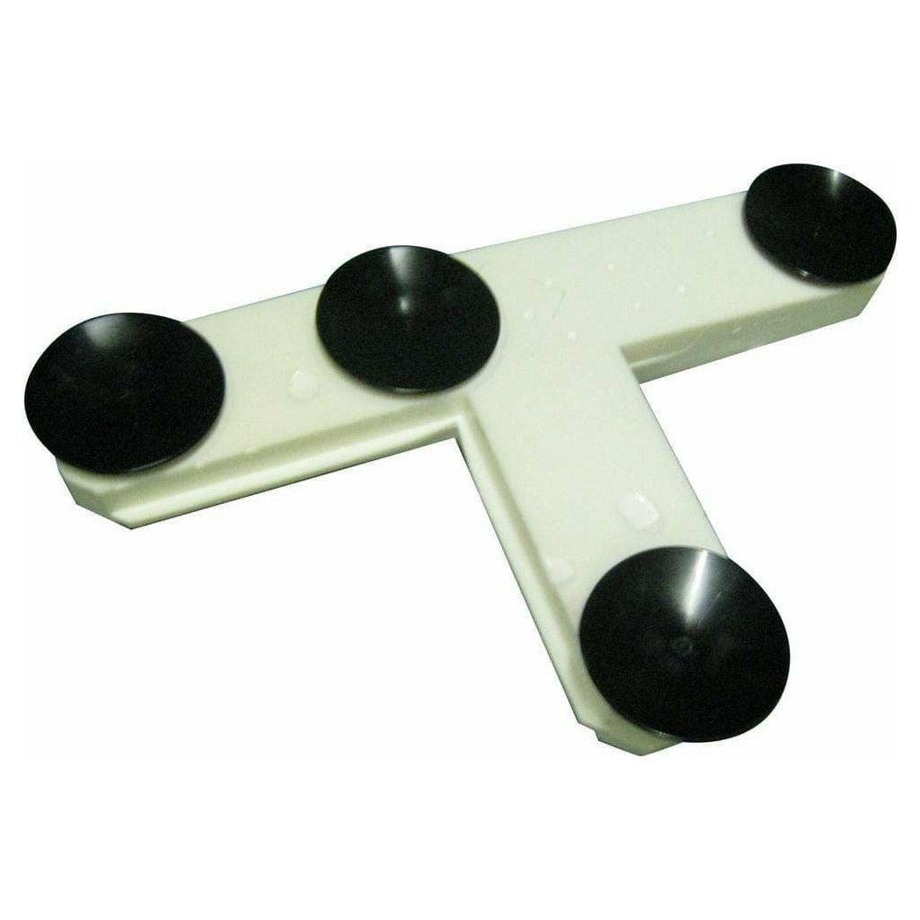 Soft Touch Set of 3 15” Indoor Base Covers W/ Mounting Tees, And Friction Pads IN1500