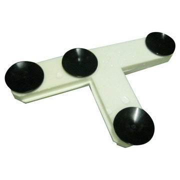 Soft Touch Set of 3 15” Indoor Base Covers W/ Mounting Tees, And Friction Pads IN1500