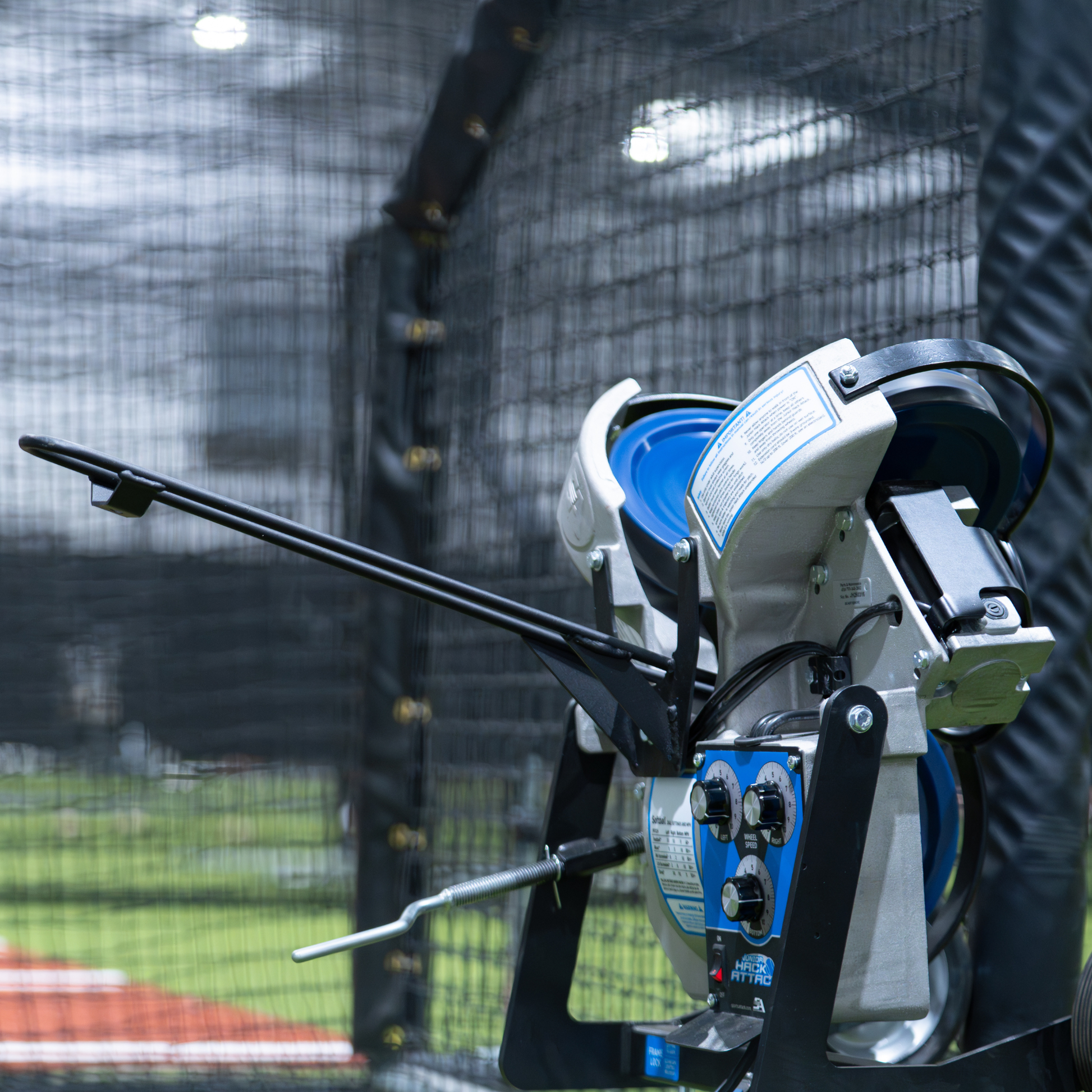 Softball - Timing Chutes™ for Jr. Hack Attack Pitching Machines