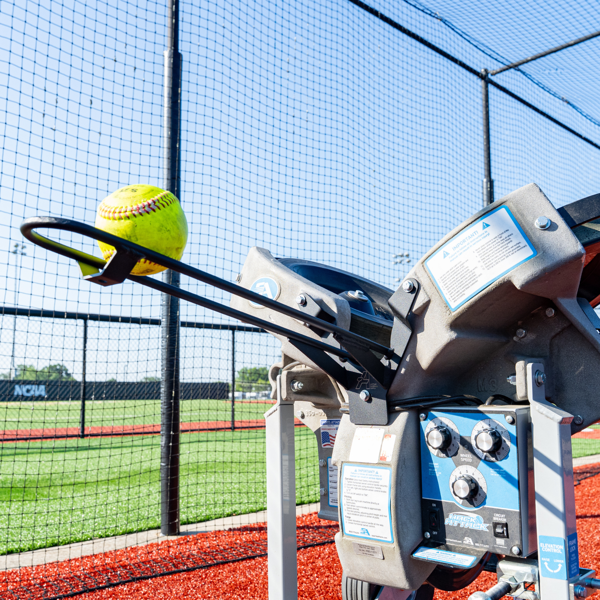 Softball - Timing Chutes™ for Hack Attack Pitching Machines