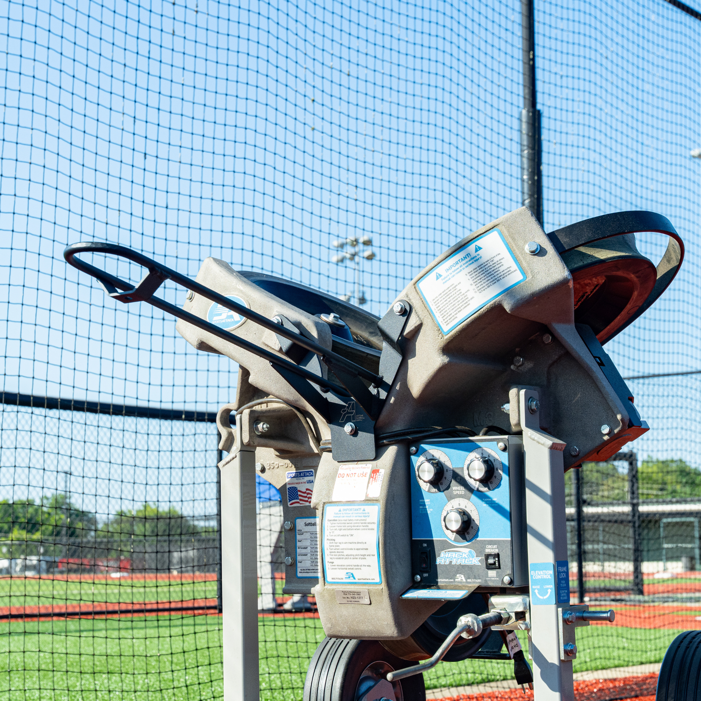 Softball - Timing Chutes™ for Hack Attack Pitching Machines