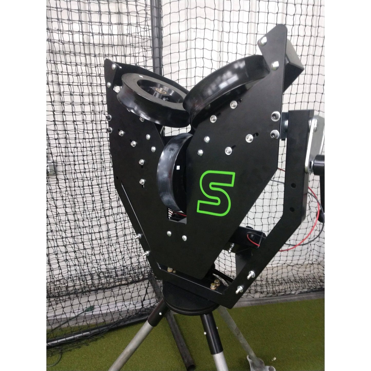 Spinball Spinny Mini 3 Wheel Softball Pitching Machine SM3SSB