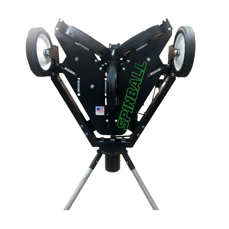 Spinball Wizard 3 Wheel Baseball Pitching Machine