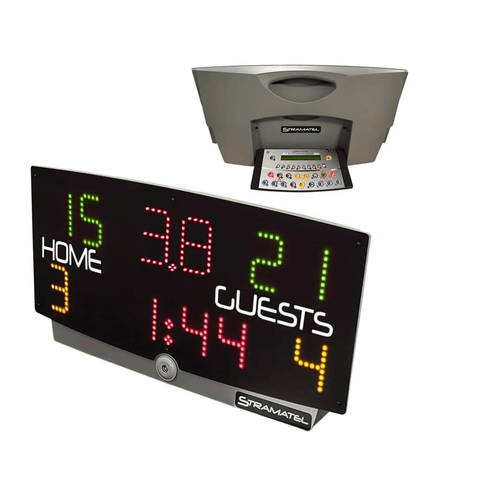 Stramatel Multisport Indoor Tabletop Scoreboard (Battery-Powered)