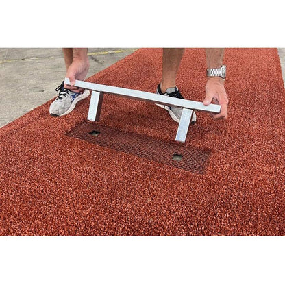 The Perfect Mound Defender Series Softball Pitching Mat Pro SBMPRO (13' x 4')