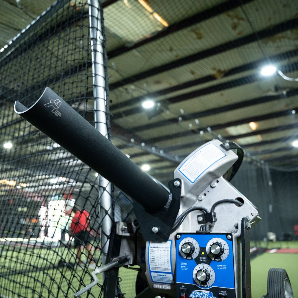 Baseball - Perfect Timing™ Extended Pitching Machine Chutes for Junior Hack Attack Pitching Machines