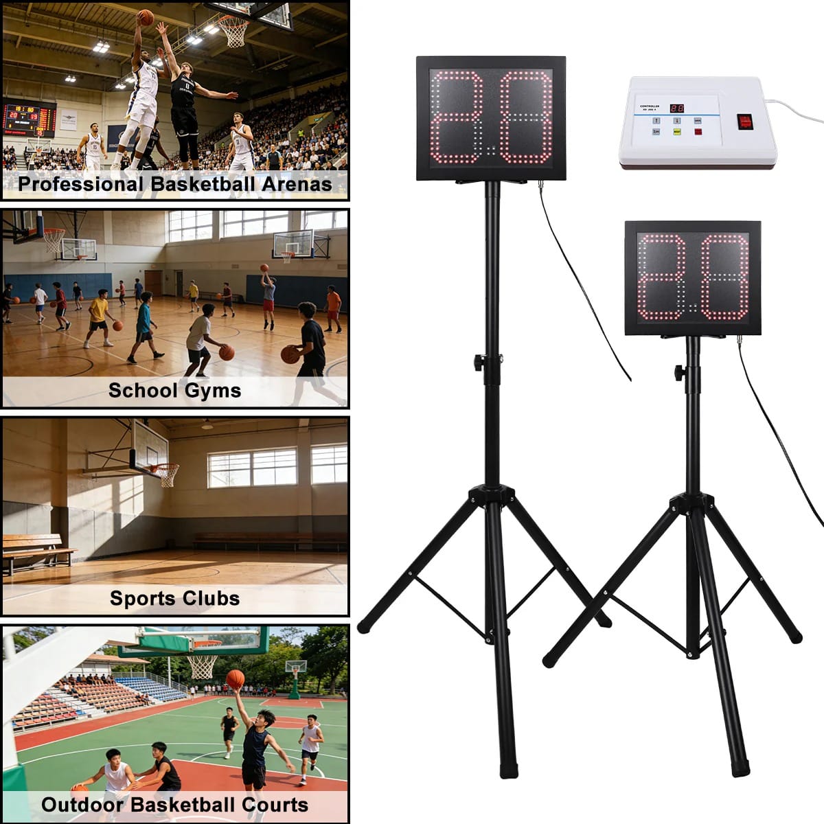 ULTRAK T-250 LED Wireless Shot Clocks