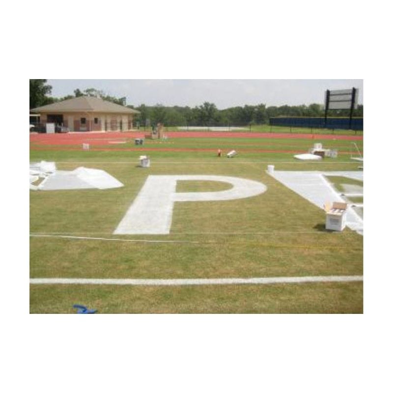 US Specialty Coatings Football Field END ZONE LETTERS