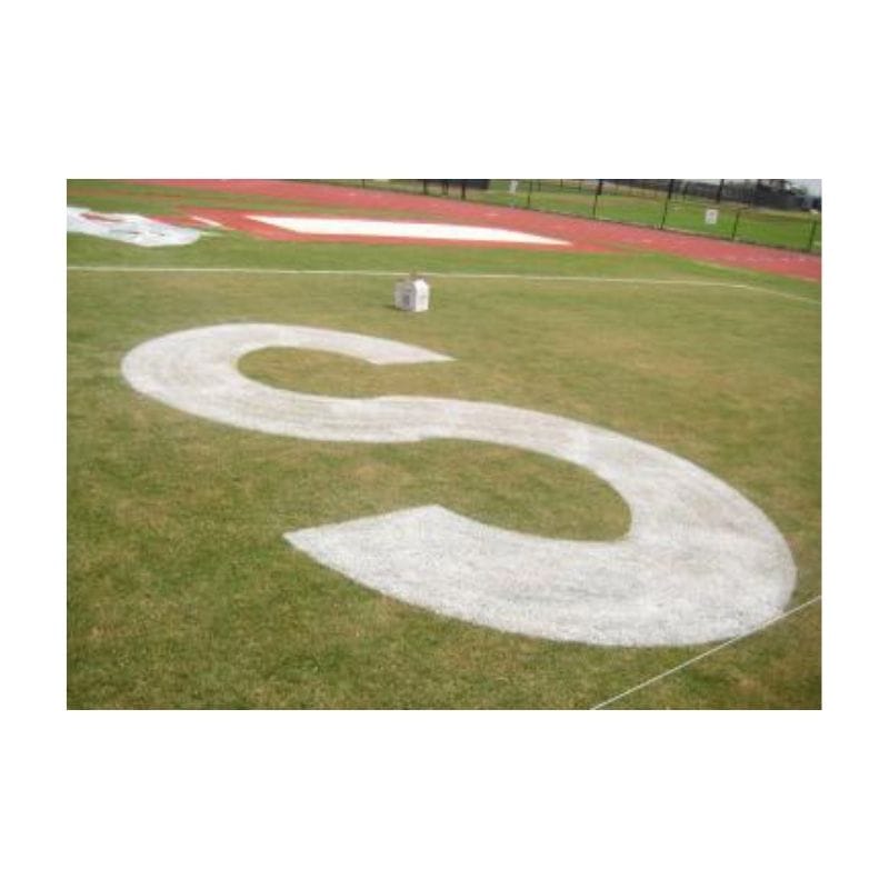 US Specialty Coatings Football Field END ZONE LETTERS
