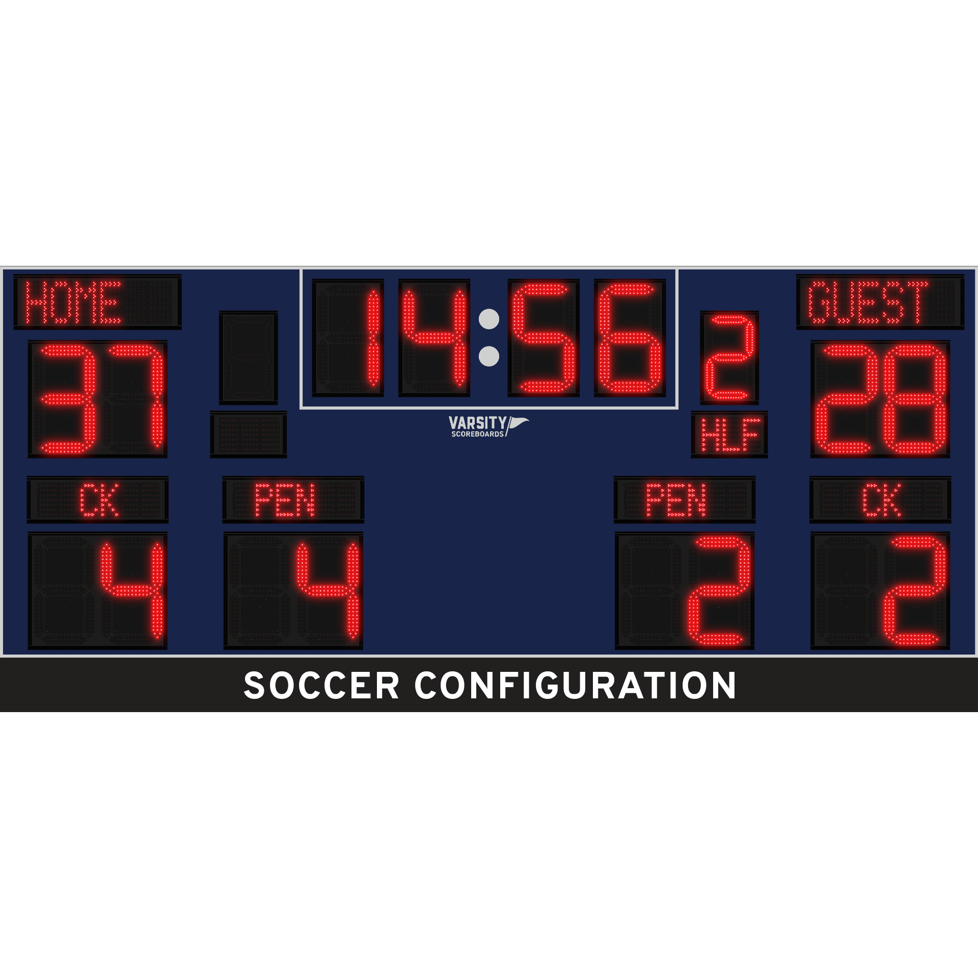 Varsity Scoreboards 3426 Multisport Scoreboard