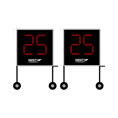 Varsity Scoreboards 7400SA Delay-of-Game Clocks w/ Rolling Legs