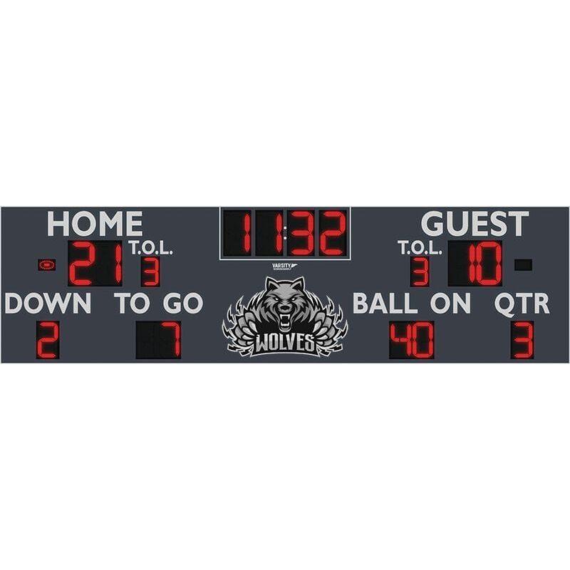 Varsity Scoreboards 7436 Football Scoreboard 36′ x 10′ x 8″