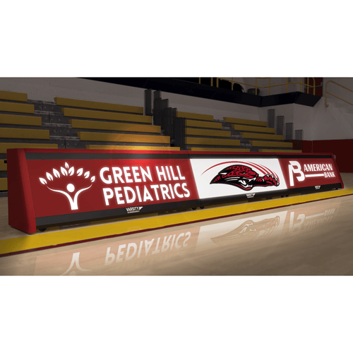 Varsity Scoreboards Backlit Scorer's Table 4450-BL (12-Seat)