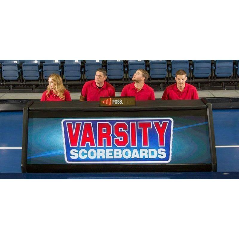 Varsity Scoreboards LED Video Scorer's Table 4420 (4-Seat)