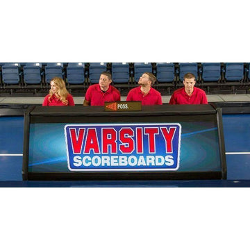 Varsity Scoreboards LED Video Scorer's Table 4420 (4-Seat)