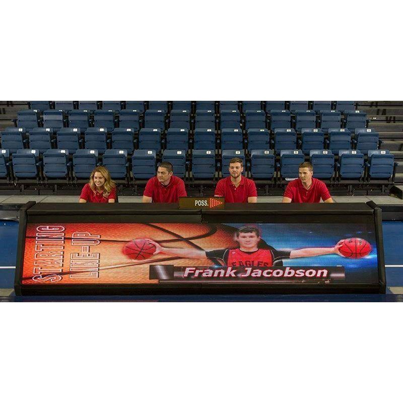 Varsity Scoreboards LED Video Scorer's Table 4430 (6-Seat)