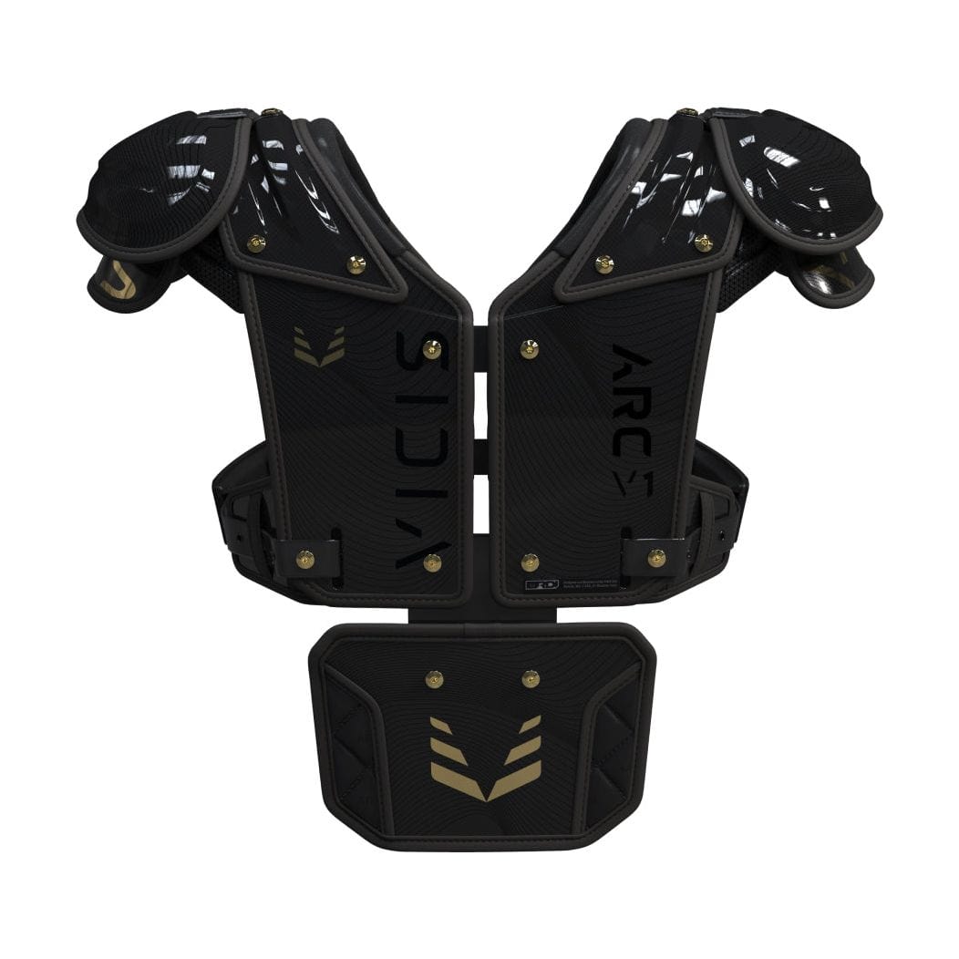 Vicis ARC_V1 Elite Football Shoulder Pads with Attached Back Pad- Skill