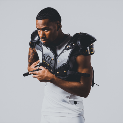 Vicis ARC_V1 Elite Football Shoulder Pads with Attached Back Pad- Skill