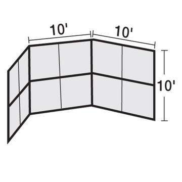 Chain Link Backstop
