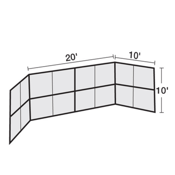 Chain Link Backstop