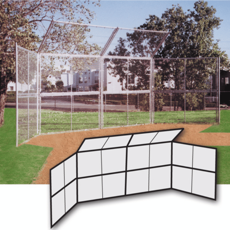 Chain Link Backstop