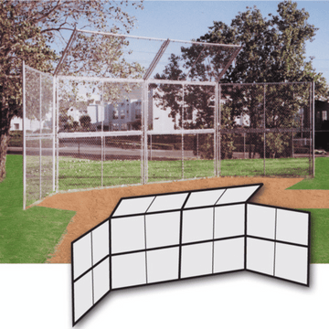 Chain Link Backstop