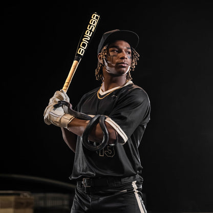 2025 Warstic Bonesaber Hybrid Black Cobra (-3) BBCOR Baseball Bat: MBBSRHB25BK3