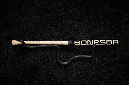 2025 Warstic Bonesaber Hybrid Black Cobra (-3) BBCOR Baseball Bat: MBBSRHB25BK3