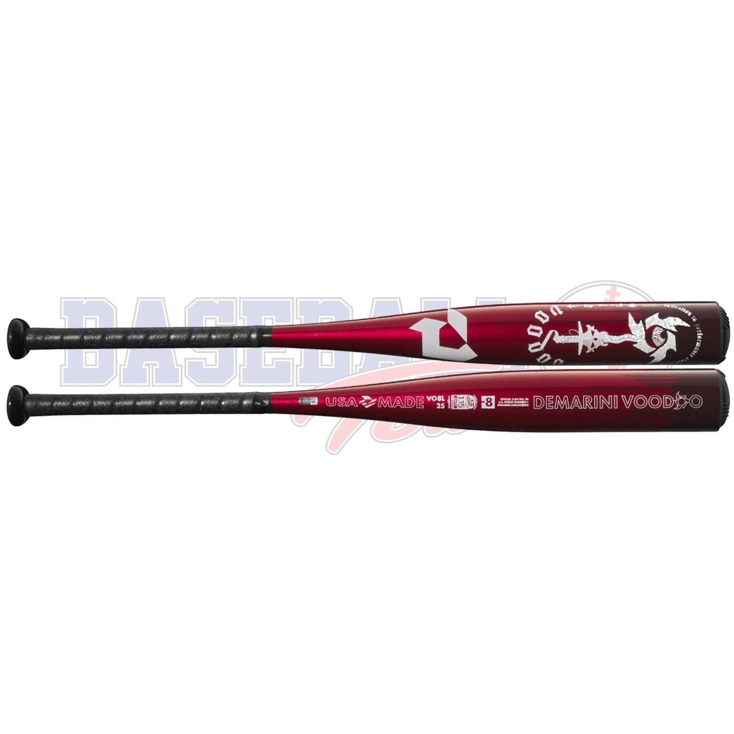 Voodoo (-8) 1 Piece 2 3/4" Barrel USSSA Baseball Bat