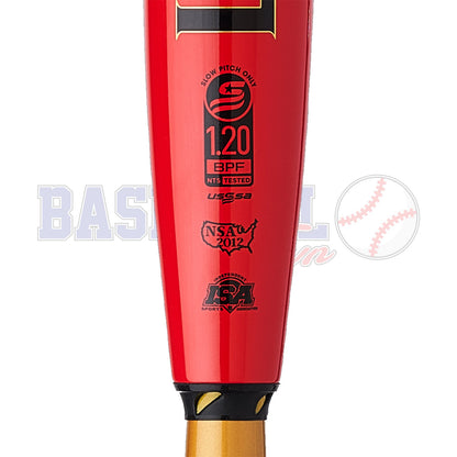 2024 Genesis Red and Gold V2 13" Barrel Balanced Slowpitch Bat