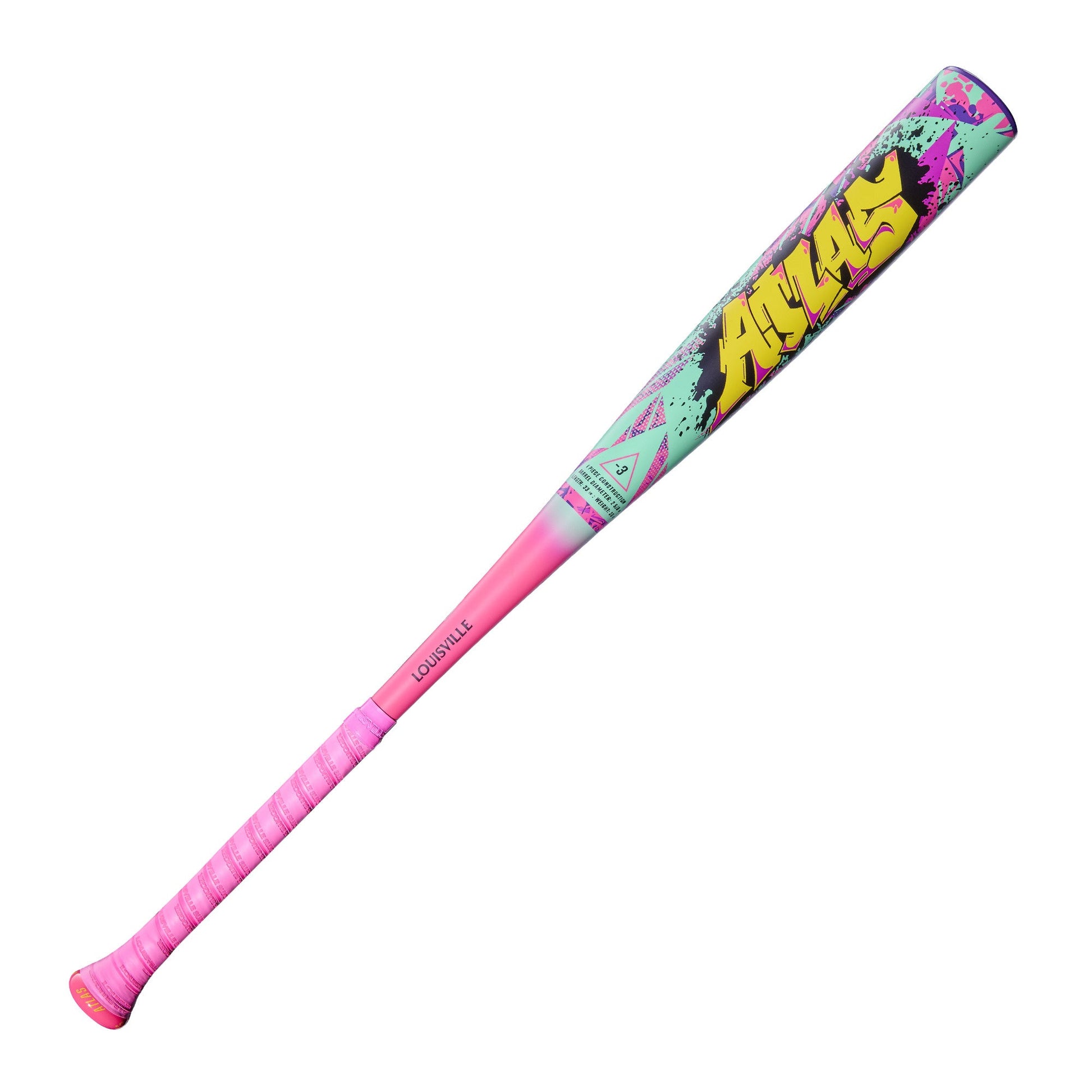Louisville Slugger Atlas Wildstyle (-3) BBCOR Baseball Bat 2026