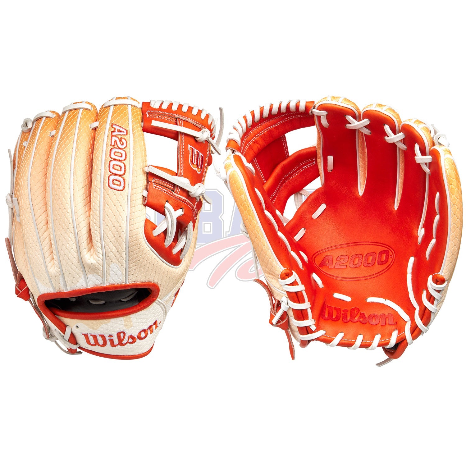 A2000 June 2025 Glove of the Month Creamsicle Drip 1975SS 11.75" Baseball Glove