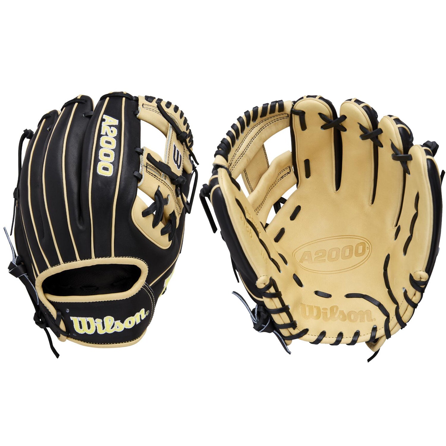 Wilson A2000 Classic 1786 Black/Blonde 11.5'' Baseball Glove