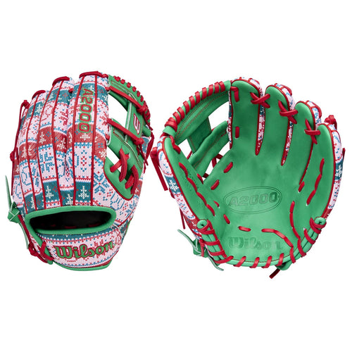Wilson A2000 1975SS 11.75" Ugly Sweater December 2025 Glove of the Month Baseball Glove