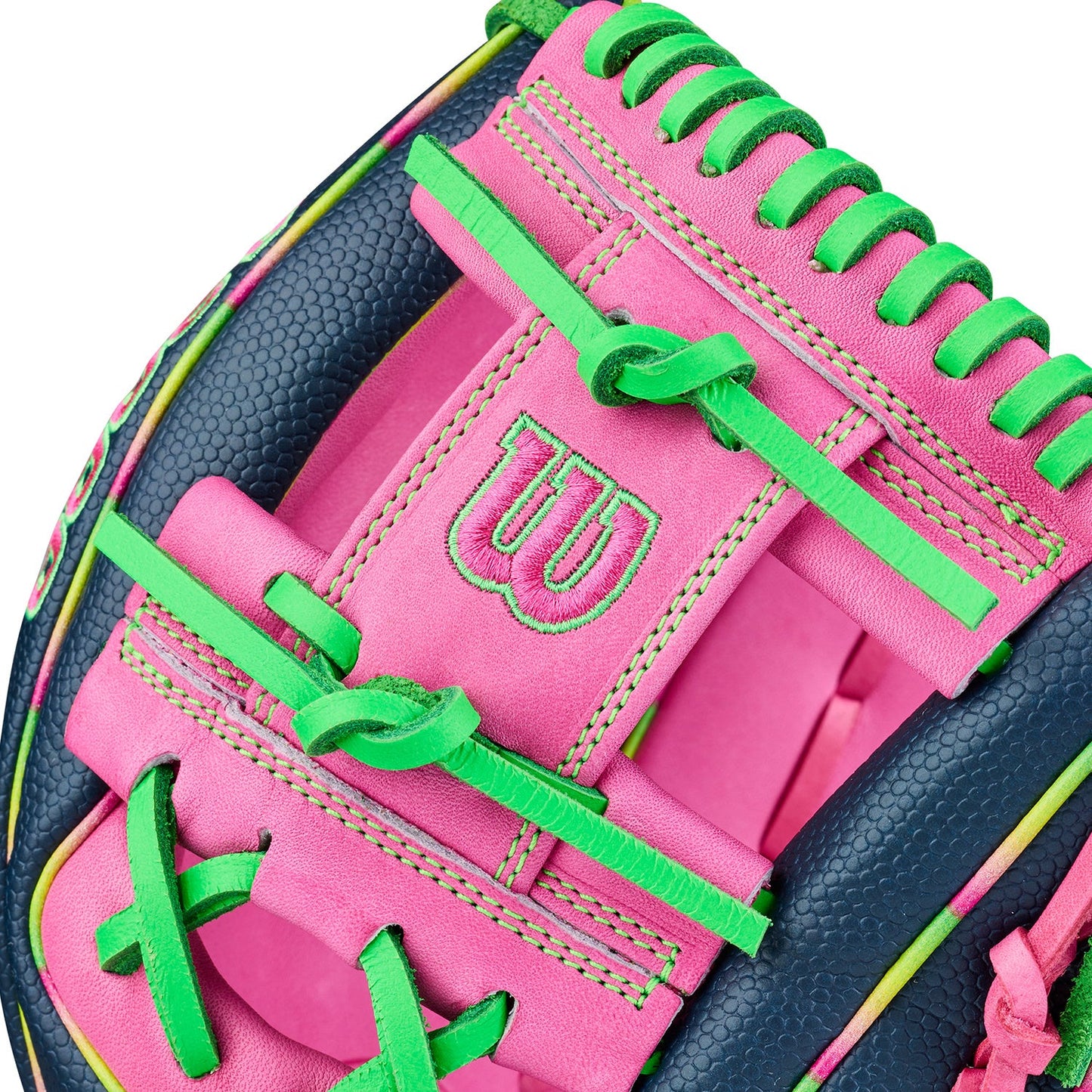 Wilson A2000 June 2026 Glove of the Month Flashy Flamingo 1724 11.75" Baseball Glove