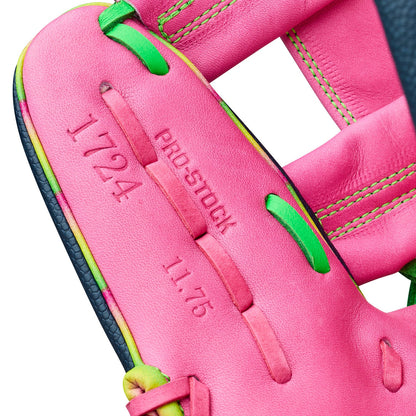 Wilson A2000 June 2026 Glove of the Month Flashy Flamingo 1724 11.75" Baseball Glove