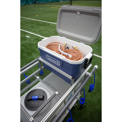 Wheelin Water WTH35 Team Trainer (35 GALLON) Water Hydration Cart