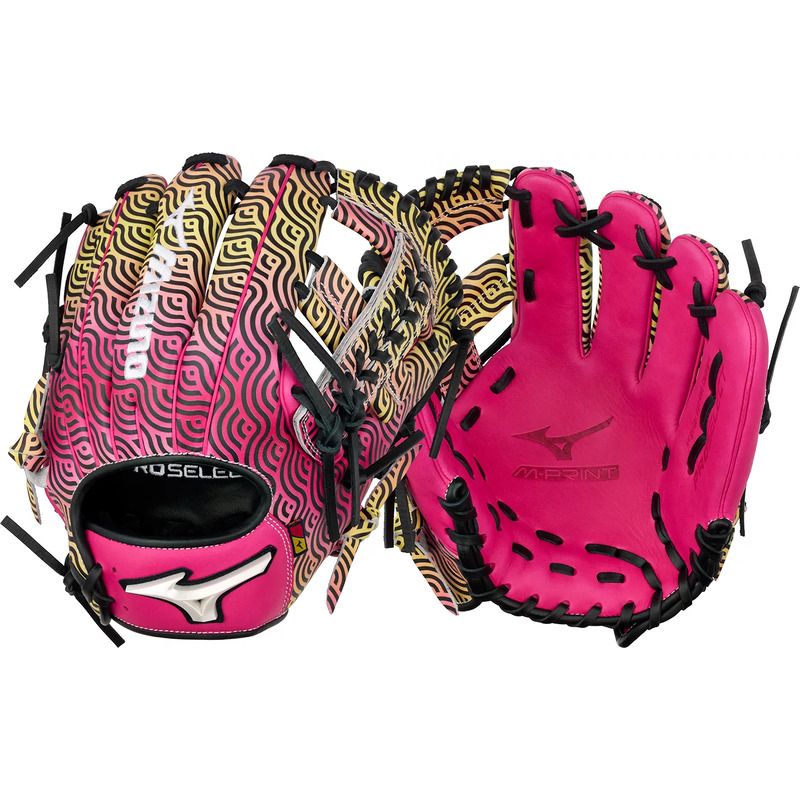Mizuno Pro Select 11.5" Baseball Fielding Glove - GPS-40RMP Miami Breeze