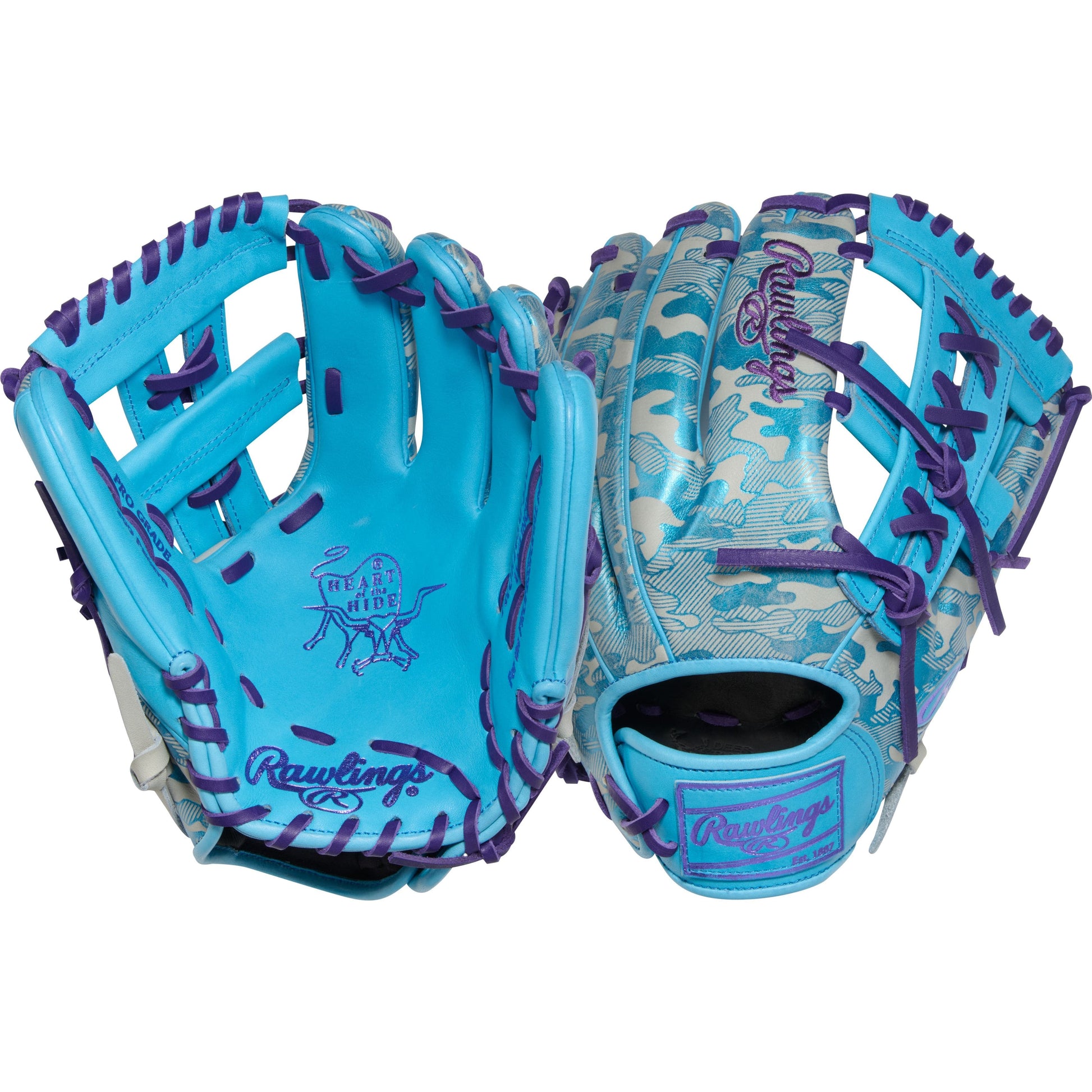 Rawlings Heart of the Hide 11.75" Gold Glove Club August 2025 Baseball Fielding Glove - PROR205U-32CBG