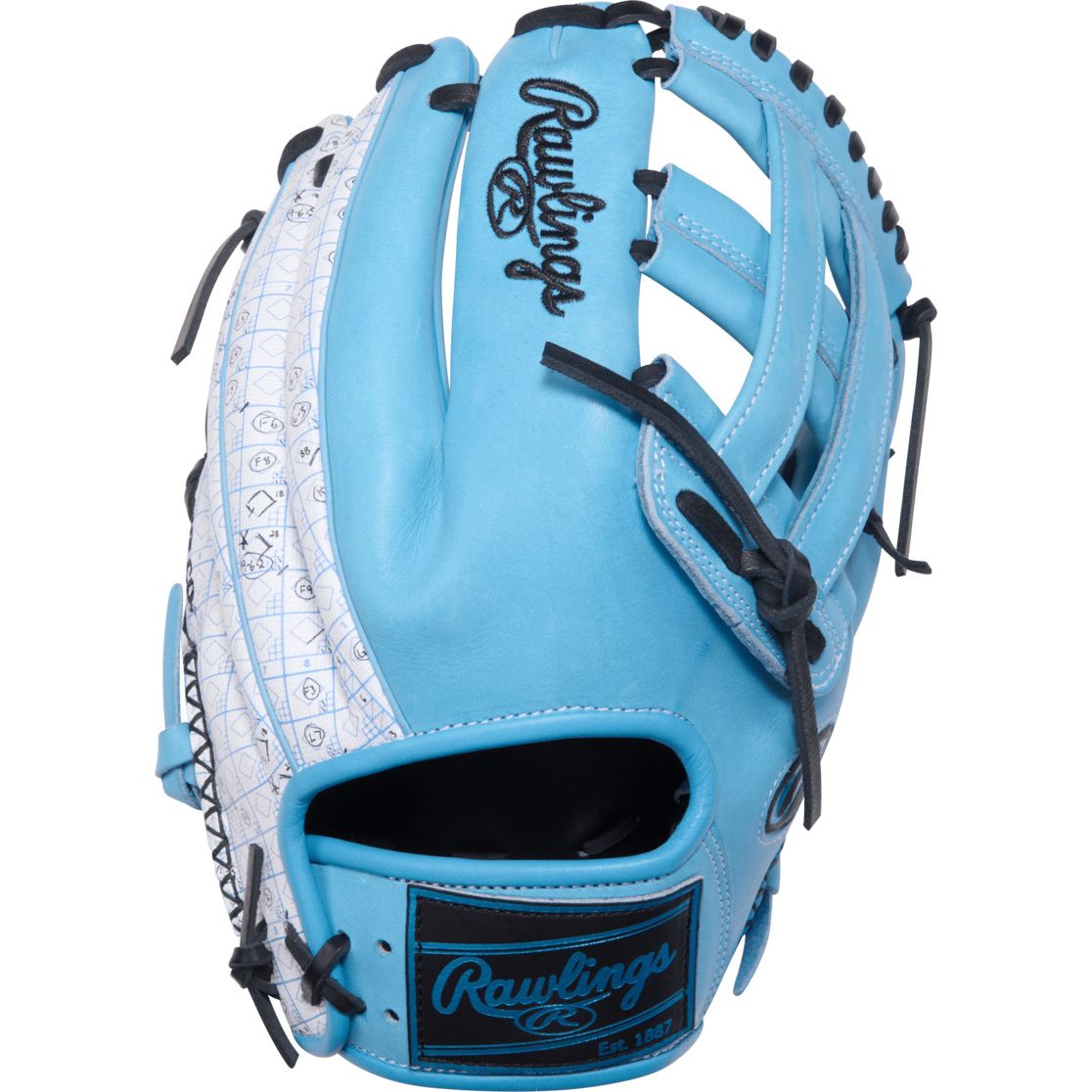 Rawlings Heart of the Hide 12.25" Gold Glove Club July 2025 Baseball Fielding Glove - PROR207-6CB